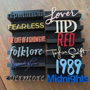Pick‎ One Taylor Swift Album Title Wall Art
